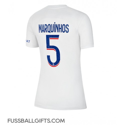 Paris Saint-Germain Marquinhos #5 Fußballbekleidung 3rd trikot Damen 2022-23 Kurzarm